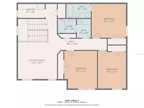 Floorplan - 1220 Florablu Dr, Seffner, FL 33584 photo 2 of 3