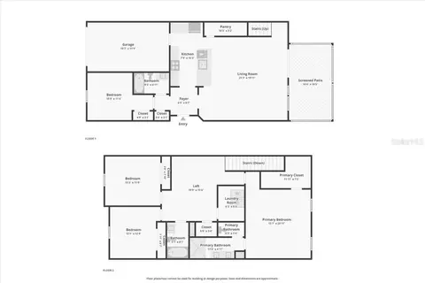 Floorplan - 10916 Quickwater Ct, Riverview, FL 33569 photo 1 of 1