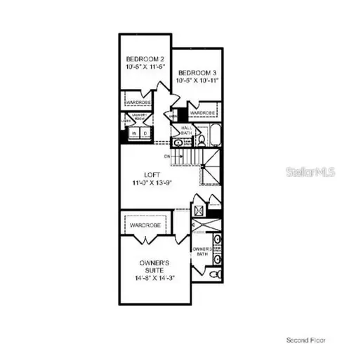 Floorplan - 390 Windy Willow Way, Saint Cloud, FL 34771 photo 1 of 1