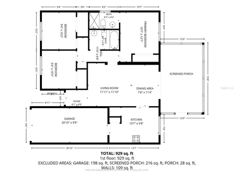 Floorplan - 13306 Prestwick Dr, Riverview, FL 33579 photo 1 of 1