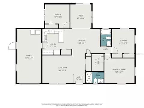 Floorplan - 9371 Mallard St, Spring Hill, FL 34606 photo 1 of 1