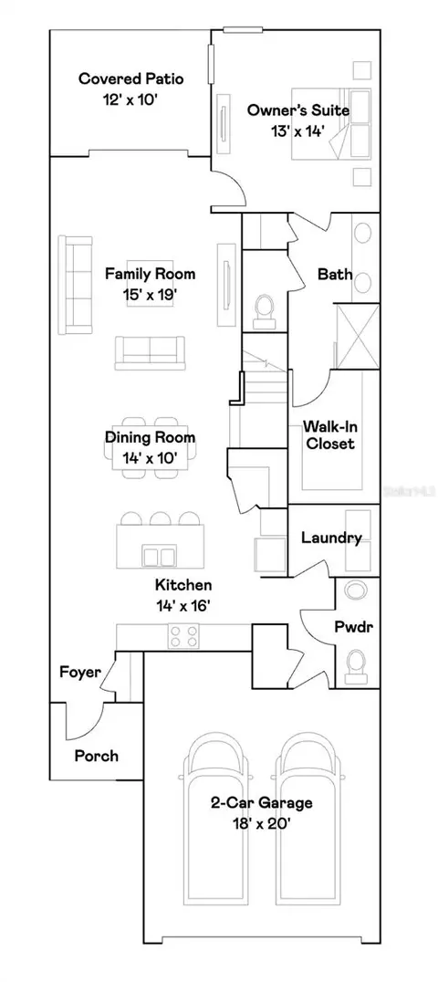 Floorplan - 5309 Kelper Hook Ct, Wimauma, FL 33598 photo 1 of 2