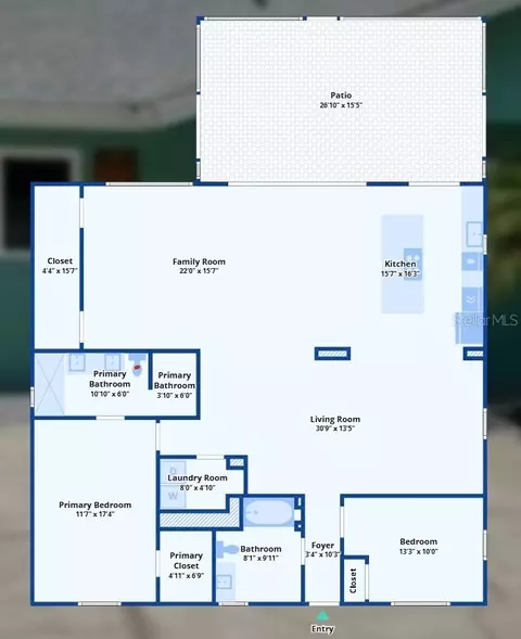 Floorplan - 10922 Park Dr, Riverview, FL 33569 photo 1 of 1