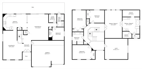 Floorplan - 6112 Cezanne Ave, Lutz, FL 33558 photo 1 of 1
