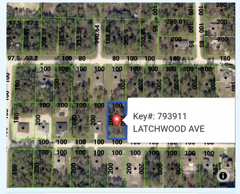 Latchwood Ave, Weeki Wachee, FL 34614