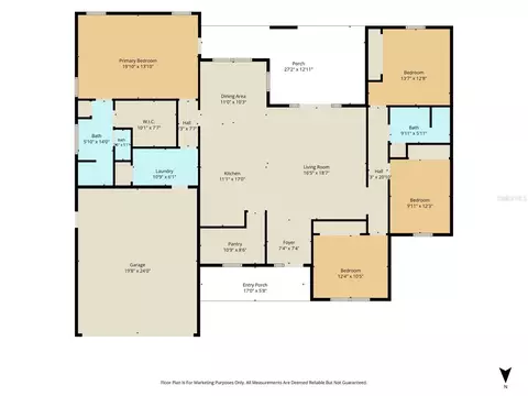 Floorplan - 232 E Falcon St, Dunnellon, FL 34434 photo 1 of 1
