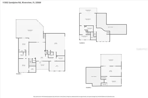 Floorplan - 11302 Sandpine Rd, Riverview, FL 33569 photo 1 of 4