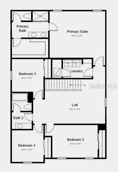 Floorplan - 13844 Shellmore Ave, Palmetto, FL 34221 photo 2 of 2