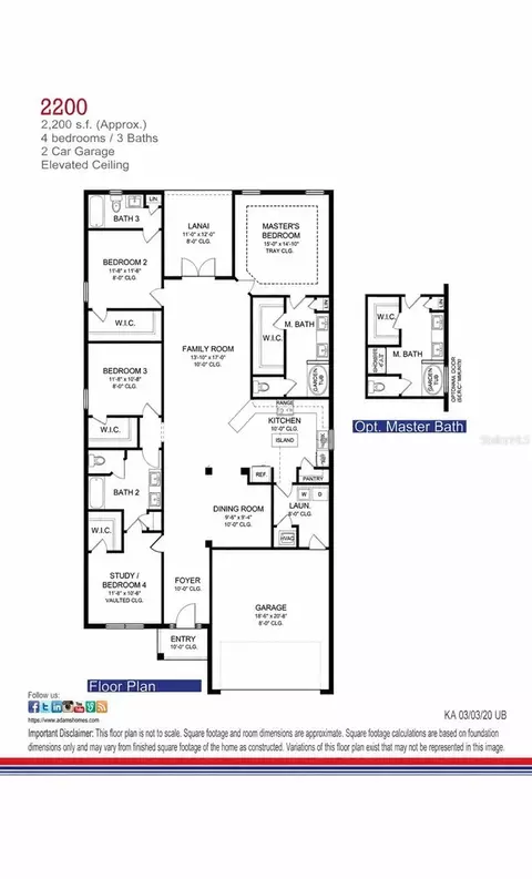 Floorplan - 16215 59th Ct E, Parrish, FL 34219 photo 1 of 1
