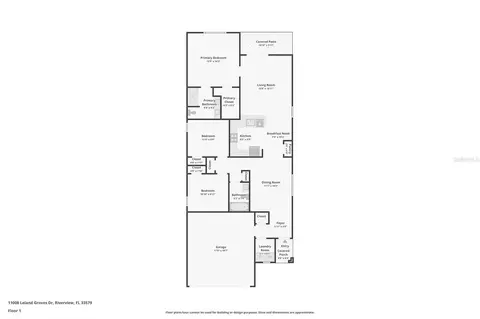 Floorplan - 11008 Leland Groves Dr, Riverview, FL 33579 photo 1 of 1