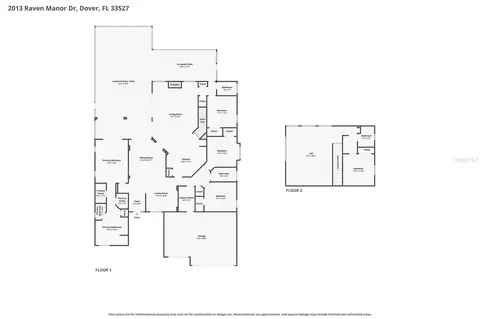 Floorplan - 2013 Raven Manor Dr, Dover, FL 33527 photo 1 of 1