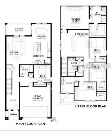 Floorplan - 12953 Camarillo Pl, Lithia, FL 33547 photo 1 of 1
