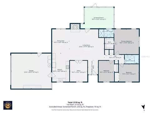 Floorplan - 3944 NE 7th St, Ocala, FL 34470 photo 1 of 1