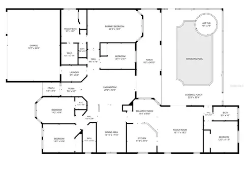 Floorplan - 5517 Greystone Dr, Spring Hill, FL 34609 photo 1 of 1