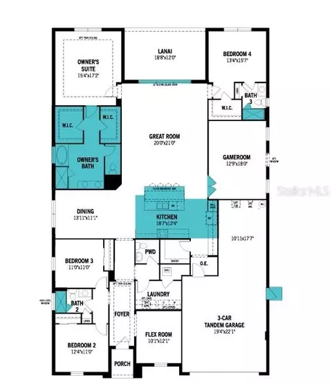 Floorplan - 9006 Sundance Ter, Parrish, FL 34219 photo 1 of 1