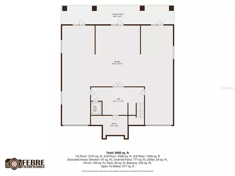 Floorplan - 1964 Cedar Dr, Dunedin, FL 34698 photo 4 of 4