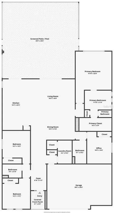 Floorplan - 19563 Leonard Rd, Lutz, FL 33558 photo 1 of 1
