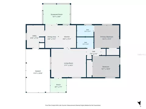 Floorplan - 7156 Spring Hill Dr, Spring Hill, FL 34606 photo 1 of 1