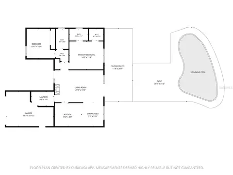 Floorplan - 1613 St Catherine Dr E, Dunedin, FL 34698 photo 1 of 1