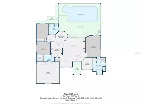 Floorplan - 3410 Irondale Ave, Spring Hill, FL 34609 photo 1 of 2