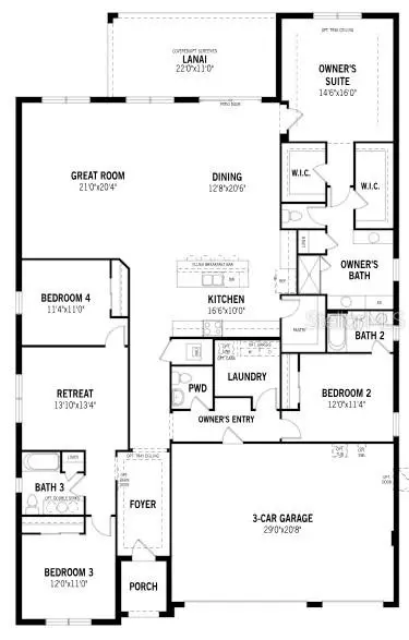 Floorplan - 12012 Ethos Ct, Venice, FL 34293 photo 1 of 1
