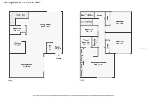 Floorplan - 1131 Longfellow Rd, Sarasota, FL 34243 photo 1 of 1