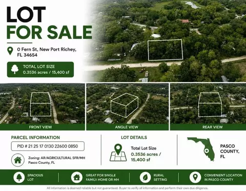 Fern Street, New Port Richey, FL 34654