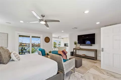 Bedroom - 136 Devon Dr, Clearwater Beach, FL 33767 photo 4 of 5