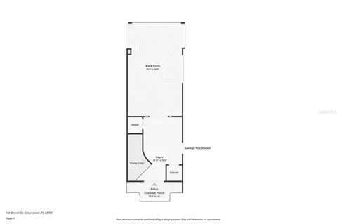 Floorplan - 136 Devon Dr, Clearwater Beach, FL 33767 photo 1 of 4