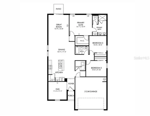 Floorplan - 4542 Eagle Perch Ct, Saint Cloud, FL 34772 photo 1 of 1