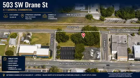 503 SW Drane St, Plant City, FL 33563