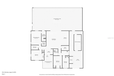 Floorplan - 7151 121st Ave, Largo, FL 33773 photo 1 of 1