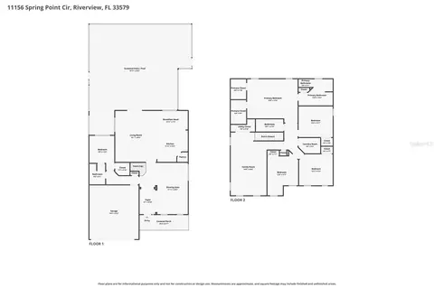 Floorplan - 11156 Spring Point Cir, Riverview, FL 33579 photo 1 of 1