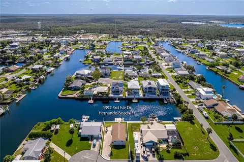 View/Area - 4392 3rd Isle Dr, Hernando Beach, FL 34607 photo 2 of 24