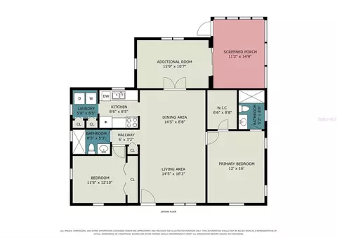 Floorplan - 9342 Northcliffe Blvd, Spring Hill, FL 34606 photo 1 of 1