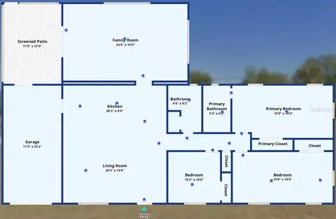 Floorplan - 4609 60th St E, Bradenton, FL 34203 photo 1 of 1