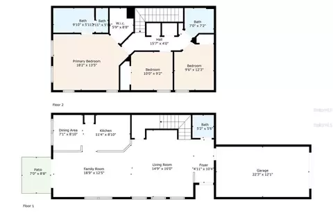 Floorplan - 9005 Moonlit Meadows Loop, Riverview, FL 33578 photo 1 of 1