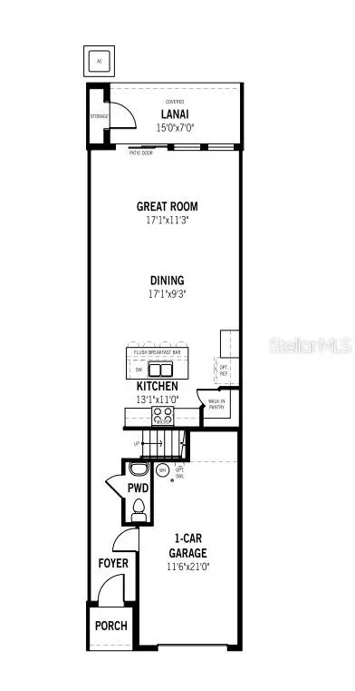 Floorplan - 9147 Aurelia Ave, Parrish, FL 34219 photo 1 of 2