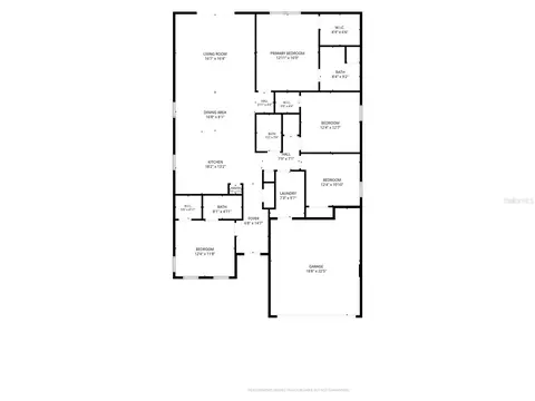 Floorplan - 12386 Criollo Rd, Spring Hill, FL 34610 photo 1 of 1