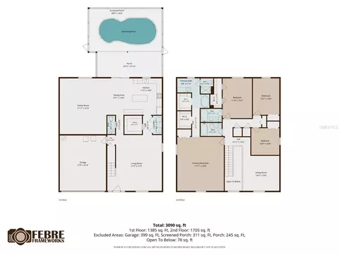 Floorplan - 12954 Tribute Dr, Riverview, FL 33578 photo 1 of 1