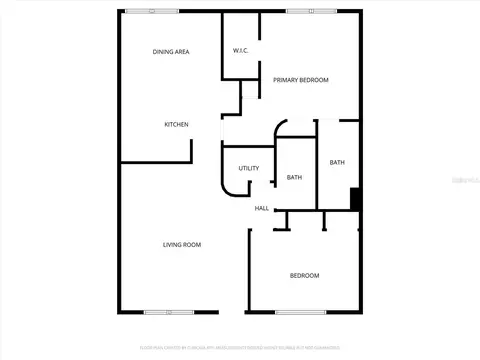 Floorplan - 2209 Utopian Dr E #207, Clearwater, FL 33763 photo 2 of 2