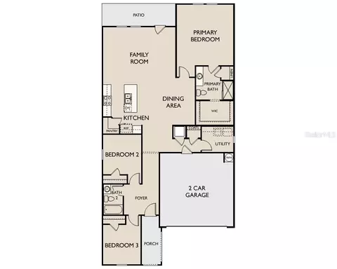 Floorplan - 10854 Curving Creek Loop, Parrish, FL 34219 photo 1 of 1