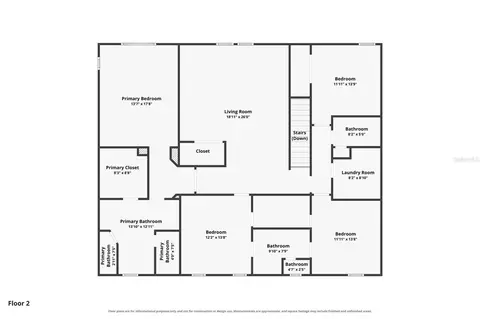 Floorplan - 9125 Warm Springs Cir, Parrish, FL 34219 photo 3 of 3