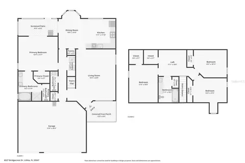 Floorplan - 6527 Bridgecrest Dr, Lithia, FL 33547 photo 1 of 1