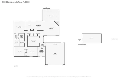 Floorplan - 1105 Lenna Ave, Seffner, FL 33584 photo 1 of 1