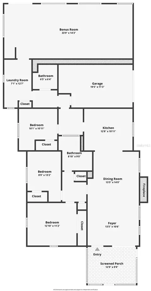 Floorplan - 1108 NE 12th St, Ocala, FL 34470 photo 1 of 1