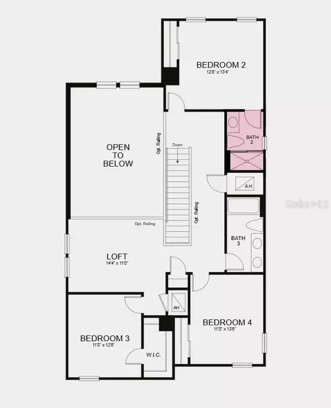 Floorplan - 13514 Rowhouse Ct, Parrish, FL 34219 photo 2 of 2