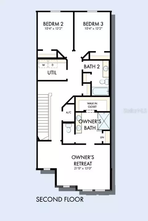 Floorplan - 5620 Coopers Hawk Trl, Saint Cloud, FL 34772 photo 2 of 2