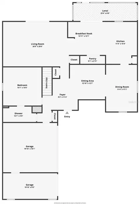 Floorplan - 12130 Streambed Dr, Riverview, FL 33579 photo 1 of 2
