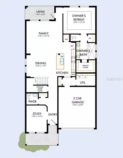 Floorplan - 5807 Native Oak St, Mount Dora, FL 32757 photo 1 of 2